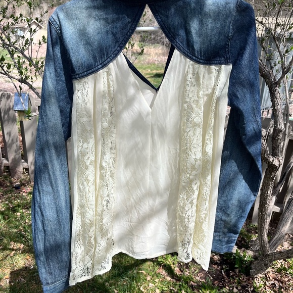 Free People boho shirt - Picture 2 of 5